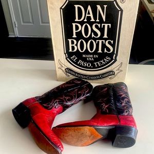 Sharp Dan Post Cowboy boot